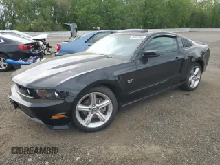 2010 Ford Mustang GT with VIN 1ZVBP8CH1A5130293, listed as a Copart auction lot 54521495 with 69,417 mi miles and Salvage title. Bid and sale history available at DreamBid. Image 1.