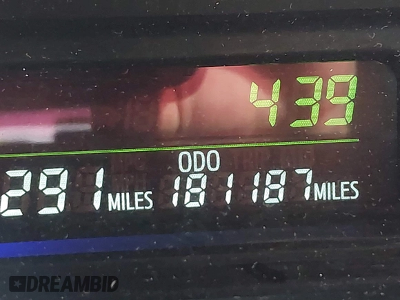 2014 Toyota Prius Two with VIN JTDZN3EU4EJ011025, listed as a IAAI auction lot 41837165 with 181,187 mi miles and . Bid and sale history available at DreamBid. Image 15.