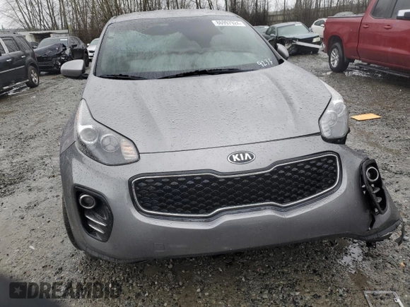 2017 Kia Sportage LX with VIN KNDPMCAC7H7289233, listed as a Copart auction lot 86997924 with Not Provided miles and Salvage Title. Bid and sale history available at DreamBid. Image 5.