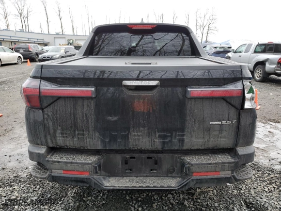2024 Hyundai Santa Cruz NIGHT with VIN 5NTJCDAF6RH079696, listed as a Copart auction lot 44458035 with NaN miles and Salvage Title. Bid and sale history available at carsss.com. Image 6.