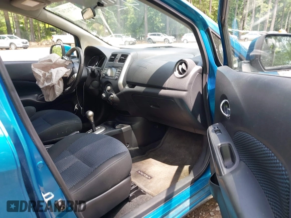 2014 Nissan Note S Plus with VIN 3N1CE2CP2EL375078, listed as a IAAI auction lot 42712747 with 83,020 mi miles and . Bid and sale history available at DreamBid. Image 5.