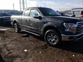 2017 Ford F-150 XL with VIN 1FTFX1EG2HFA44947, listed as a Copart auction lot 85162954 with 138,896 mi miles and Salvage Title. Bid and sale history available at carsss.com. Image 13.