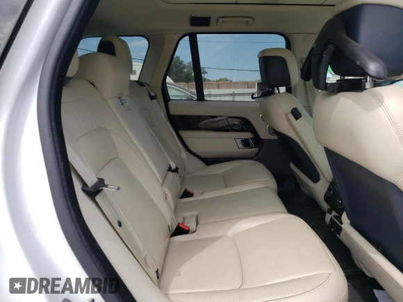2018 Land Rover Range Rover with VIN SALGS2V1JA397008, listed as a Copart auction lot 37391553 with 42,070 mi miles and Non repairable. Bid and sale history available at DreamBid. Image 6.