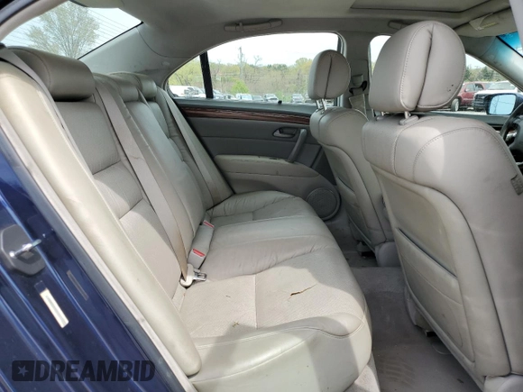 2006 Acura RL z VIN JH4KB165X6C011153, wystawiony jako Copart lot #53425365 z przebiegiem 197 781 mil mil oraz Szkoda całkowita • Salvage title. Historia ofert i sprzedaży dostępna na DreamBid. Obrazek 10.