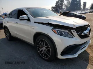 2016 Mercedes-Benz GLE 63 S AMG with VIN 4JGED7FBXGA047144, listed as a Copart auction lot 87331464 with 133,611 mi miles and Salvage title. Bid and sale history available at DreamBid. Image 4.