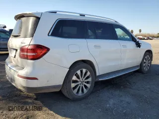 2017 Mercedes-Benz GLS 450 with VIN 4JGDF6EE8HA987424, listed as a Copart auction lot 41920324 with 121,397 mi miles and . Bid and sale history available at DreamBid. Image 3.
