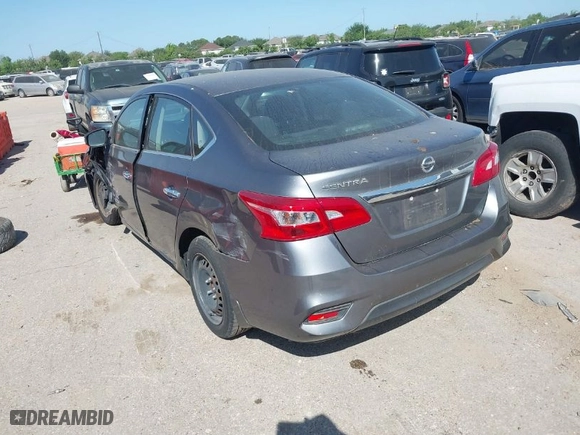2017 Nissan Sentra S with VIN 3N1AB7AP6HY405125, listed as a IAAI auction lot 42009158 with 33,272 mi miles. Bid and sale history available at carsss.com. Image 3.