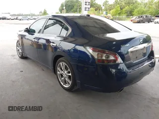 2012 Nissan Maxima SV with VIN 1N4AA5AP8CC818823, listed as a IAAI auction lot 42428594 with 107,054 mi miles and . Bid and sale history available at DreamBid. Image 3.