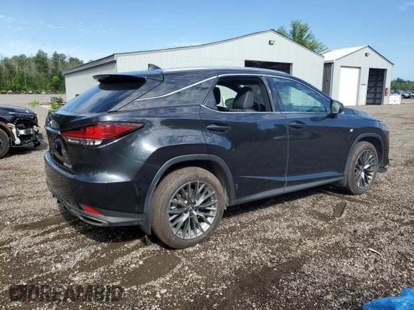 2022 Lexus RX with VIN 2T2YZMDA8NC360564, listed as a Copart auction lot 58017454 with 15,406 mi miles and Clean Title. Bid and sale history available at carsss.com. Image 3.