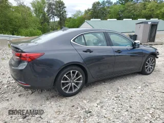2015 Acura TLX Technology with VIN 19UUB2F54FA020105, listed as a Copart auction lot 57298795 with 104,064 mi miles and Clean title. Bid and sale history available at DreamBid. Image 3.