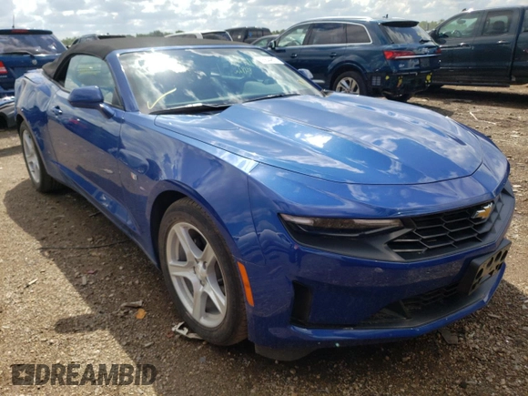 2022 Chevrolet Camaro 1LT with VIN 1G1FB3DX4N0109445, listed as a Copart auction lot 56644812 with 8,482 mi miles. Bid and sale history available at carsss.com. Image 1.