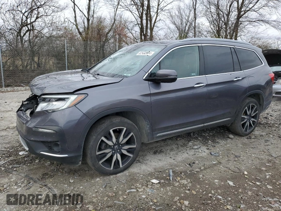 2022 Honda Pilot Touring 7-Passenger with VIN 5FNYF6H69NB033777, listed as a Copart auction lot 82638904 with 79,480 mi miles and Salvage Title. Bid and sale history available at carsss.com. Image 1.