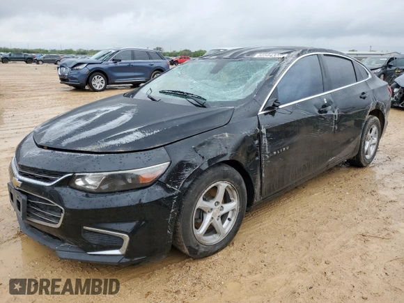 2018 Chevrolet Malibu LS with VIN 1G1ZB5STXJF144278, listed as a Copart auction lot 50584325 with 143,053 mi miles and Salvage Title. Bid and sale history available at DreamBid. Image 1.