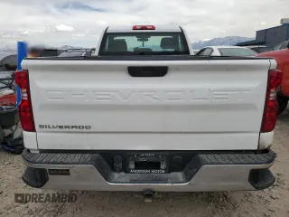 2021 Chevrolet Silverado 1500 Work Truck with VIN 3GCNWAEFXMG209030, listed as a Copart auction lot 50943855 with 60,987 mi miles and Salvage Title. Bid and sale history available at carsss.com. Image 6.