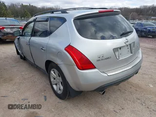 2006 Nissan Murano SL z VIN JN8AZ08W36W505317, wystawiony jako IAAI lot #42023024 z przebiegiem 146 427 mil mil oraz . Historia ofert i sprzedaży dostępna na DreamBid. Obrazek 3.