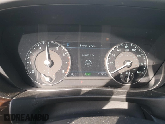 2019 Genesis G90 z VIN KMTF54JH3KU054168, wystawiony jako Copart lot #83710824 z przebiegiem 39 347 mil mil oraz Szkoda całkowita • Salvage title. Historia ofert i sprzedaży dostępna na DreamBid. Obrazek 9.