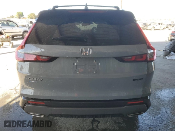 2024 Honda CR-V Sport with VIN 7FARS5H50RE007242, listed as a Copart auction lot 47623255 with 22,406 mi miles and Salvage Title. Bid and sale history available at DreamBid. Image 6.