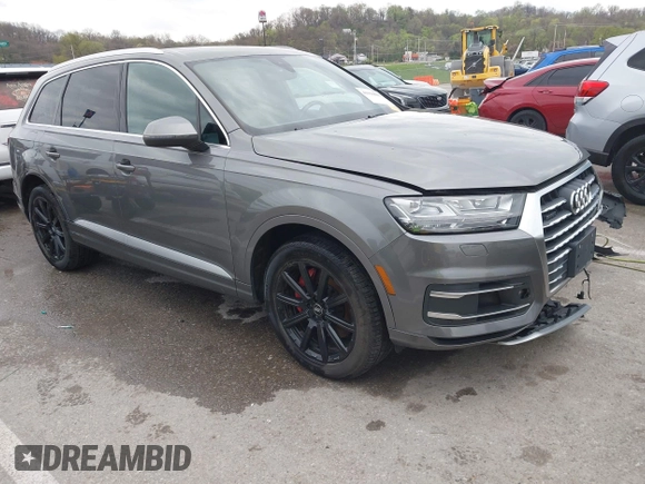 2017 Audi Q7 Premium Plus with VIN WA1LAAF70HD004911, listed as a IAAI auction lot 41910833 with 120,506 mi miles and . Bid and sale history available at DreamBid. Image 1.