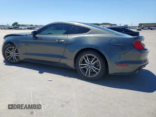 2016 Ford Mustang EcoBoost z VIN 1FA6P8TH1G5307413, wystawiony jako Copart lot #53305285 z przebiegiem Nie podano mil oraz Szkoda całkowita • Salvage title. Historia ofert i sprzedaży dostępna na DreamBid. Obrazek 2.