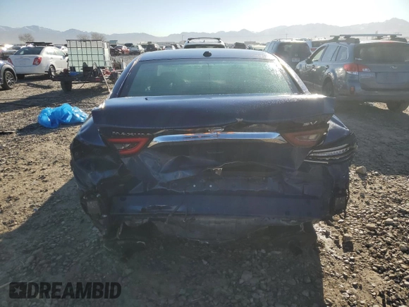 2022 Nissan Maxima SV with VIN 1N4AA6CV3NC503013, listed as a Copart auction lot 50349055 with 44,399 mi miles and Salvage title. Bid and sale history available at DreamBid. Image 6.
