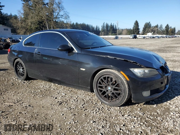 2009 BMW 3 Series 328i with VIN WBAWV13539P121566, listed as a Copart auction lot 42957385 with 155,670 mi miles and Salvage Title. Bid and sale history available at carsss.com. Image 4.