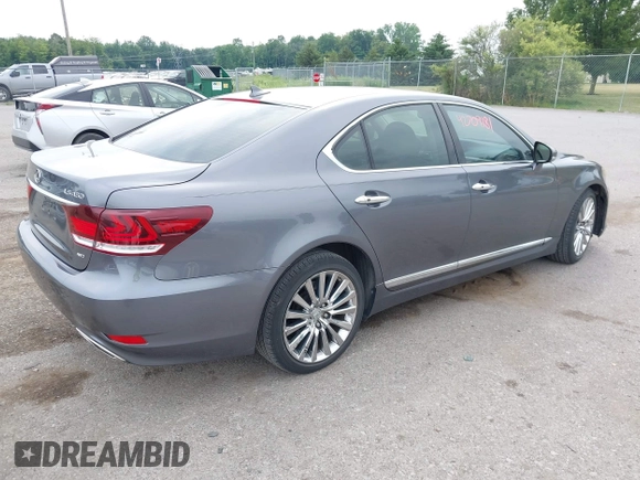 2013 Lexus LS 460 с VIN JTHCL5EF8D5017831, выставлен на аукционе IAAI как лот 42709181 с пробегом 72 271 миль миль и . История ставок и продаж доступна на DreamBid. Изображение 4.