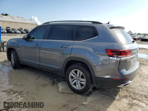 2021 Volkswagen Atlas S with VIN 1V2AP2CA9MC503478, listed as a Copart auction lot 73051284 with 51,140 mi miles and Salvage title. Bid and sale history available at DreamBid. Image 2.