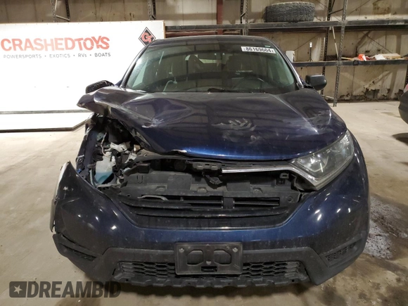 2018 Honda CR-V LX with VIN 2HKRW6H37JH234132, listed as a Copart auction lot 86169604 with 136,342 mi miles and Salvage Title. Bid and sale history available at carsss.com. Image 5.