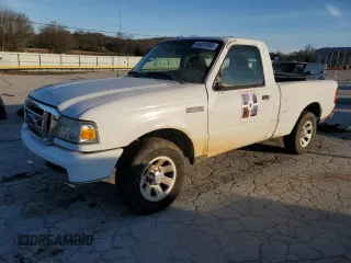 2009 Ford Ranger XL with VIN 1FTYR10D89PA62705, listed as a Copart auction lot 46497895 with 0 mi miles and Salvage Title. Bid and sale history available at carsss.com. Image 1.