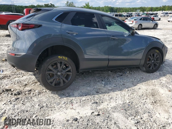2023 Mazda CX-30 S Carbon Edition с VIN 3MVDMBCM9PM517237, выставлен на аукционе Copart как лот 55773945 с пробегом 17 724 миль миль и Списание • Salvage title. История ставок и продаж доступна на DreamBid. Изображение 3.