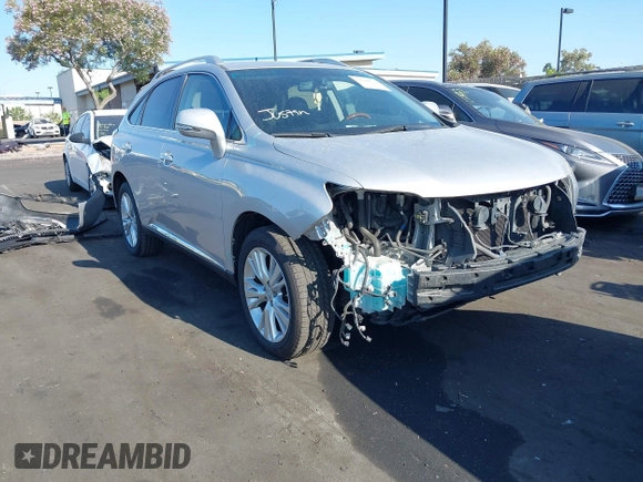 2010 Lexus RX 450h with VIN JTJBC1BA4A2004972, listed as a IAAI auction lot 42498624 with 100,249 mi miles and . Bid and sale history available at DreamBid. Image 1.