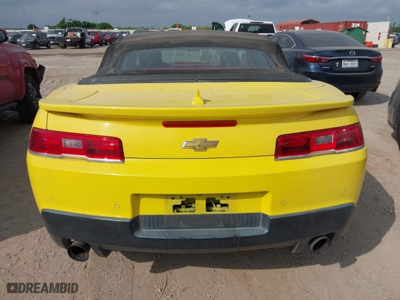 2014 Chevrolet Camaro LT with VIN 2G1FB3D36E9312209, listed as a IAAI auction lot 42098142 with 158,090 mi miles. Bid and sale history available at carsss.com. Image 16.