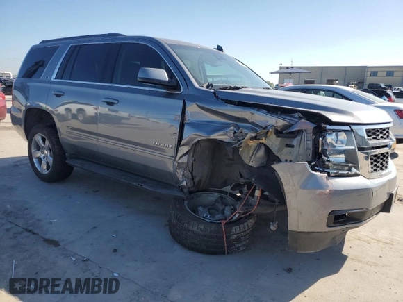 2018 Chevrolet Tahoe LT with VIN 1GNSCBKC5JR396224, listed as a Copart auction lot 56687355 with 88,423 mi miles and Salvage title. Bid and sale history available at DreamBid. Image 4.
