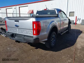 2021 Ford Ranger XL with VIN 1FTER1FH1MLD31396, listed as a IAAI auction lot 41291178 with 24,450 mi miles. Bid and sale history available at carsss.com. Image 4.