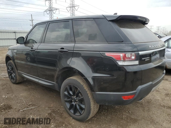 2016 Land Rover Range Rover Sport V6 HSE with VIN SALWR2VF5GA557881, listed as a Copart auction lot 54017675 with 106,189 mi miles and Clean Title. Bid and sale history available at carsss.com. Image 2.
