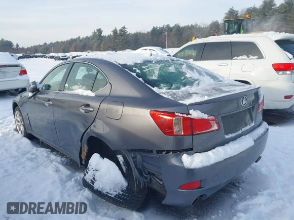 2012 Lexus IS 250 with VIN JTHCF5C21C5055214, listed as a IAAI auction lot 41482619 with 145,922 mi miles and . Bid and sale history available at DreamBid. Image 3.