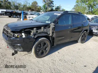 2021 Jeep Cherokee Latitude Plus with VIN 1C4PJMLB8MD240184, listed as a Copart auction lot 53434735 with 38,000 mi miles and Salvage title. Bid and sale history available at DreamBid. Image 1.