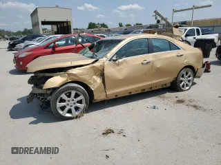2013 Cadillac ATS with VIN 1G6AA5RAXD0145405, listed as a Copart auction lot 59035355 with 62,940 mi miles and Salvage title. Bid and sale history available at DreamBid. Image 1.