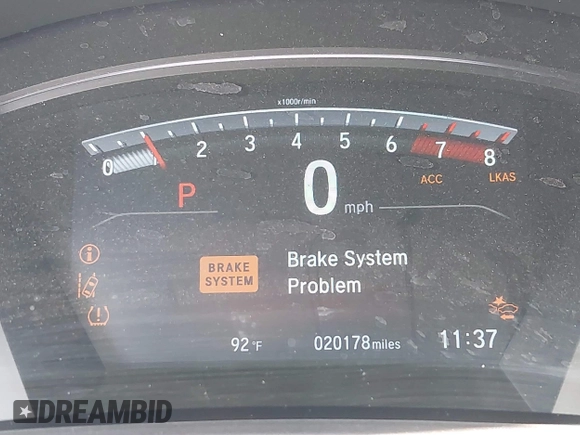 2021 Honda CR-V EX-L with VIN 2HKRW2H84MH673605, listed as a IAAI auction lot 42682648 with 20,178 mi miles and . Bid and sale history available at DreamBid. Image 15.