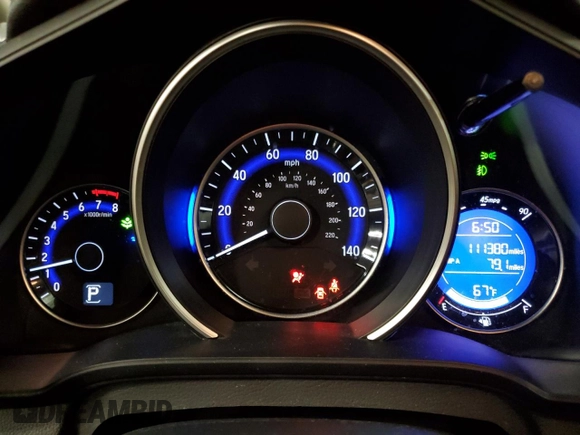 2015 Honda Fit EX-L with VIN 3HGGK5H80FM709048, listed as a Copart auction lot 52913095 with 111,380 mi miles and Salvage Title. Bid and sale history available at DreamBid. Image 9.