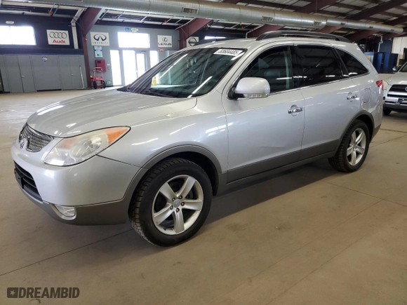 2011 Hyundai Veracruz Limited with VIN KM8NUDCC7BU152517, listed as a Copart auction lot 53604485 with 214,104 mi miles and Clean Title. Bid and sale history available at carsss.com. Image 1.