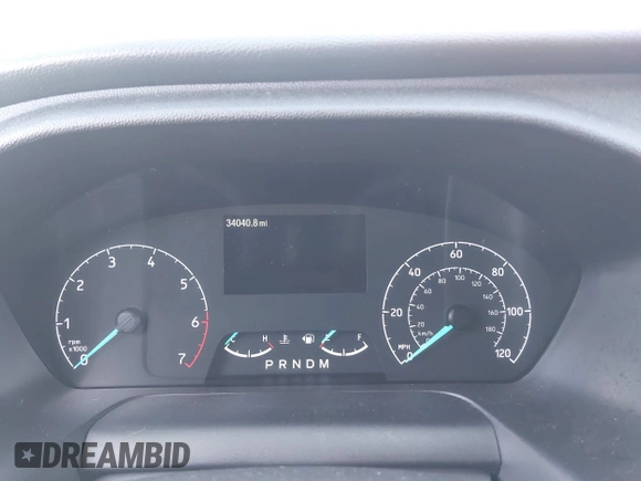 2023 Ford Transit Passenger XL with VIN 1FBAX2YG2PKA45201, listed as a IAAI auction lot 41796428 with 34,040 mi miles and . Bid and sale history available at DreamBid. Image 7.
