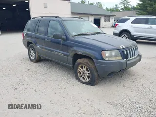 2004 Jeep Grand Cherokee Laredo z VIN 1J4GW48S94C363700, wystawiony jako IAAI lot #42372081 z przebiegiem Nie podano mil oraz . Historia ofert i sprzedaży dostępna na DreamBid. Obrazek 1.