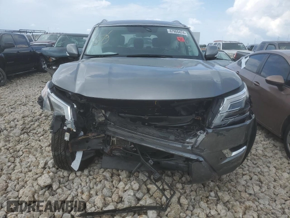 2022 Nissan Armada SV with VIN JN8AY2AC6N9161963, listed as a Copart auction lot 67955474 with 64,464 mi miles and Salvage Title. Bid and sale history available at carsss.com. Image 5.