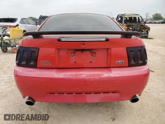 2003 Ford Mustang Premium Mach 1 with VIN 1FAFP42R23F400240, listed as a Copart auction lot 51310935 with 146,585 mi miles and Salvage title. Bid and sale history available at DreamBid. Image 6.