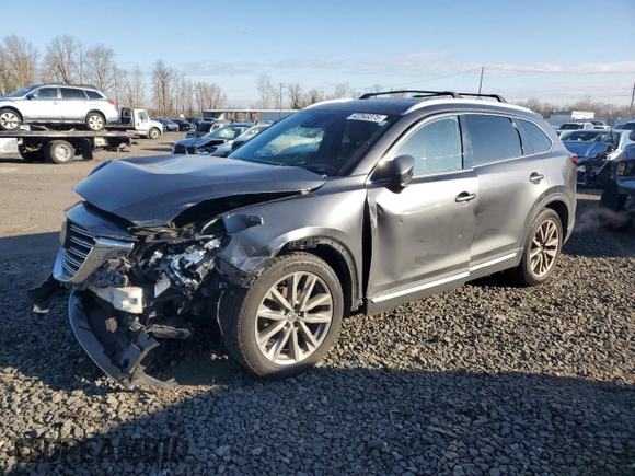 2017 Mazda CX-9 Signature with VIN JM3TCBEY3H0129528, listed as a Copart auction lot 42343375 with 83,744 mi miles and Salvage Title. Bid and sale history available at carsss.com. Image 1.