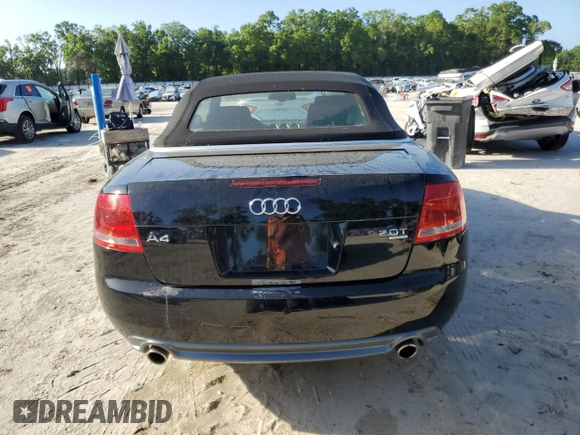 2009 Audi A4 2.0T with VIN WAUDF48H79K007303, listed as a Copart auction lot 51764545 with 90,705 mi miles and Non Repairable. Bid and sale history available at carsss.com. Image 6.