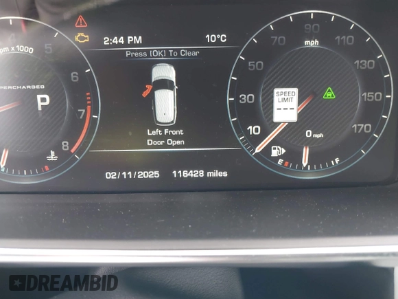 2015 Land Rover Range Rover Autobiography with VIN SALGV2TF3FA213189, listed as a IAAI auction lot 41557954 with 116,427 mi miles and . Bid and sale history available at DreamBid. Image 7.
