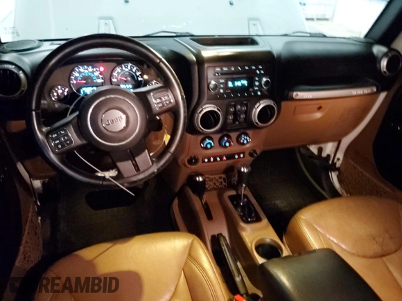 2017 Jeep Wrangler Unlimited Sahara with VIN 1C4HJWEG6HL622282, listed as a Copart auction lot 47382505 with 146,351 mi miles and Salvage Title. Bid and sale history available at carsss.com. Image 8.