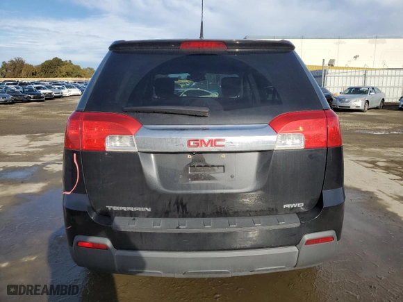 2012 GMC Terrain SLE-1 with VIN 2GKFLREKXC6329711, listed as a Copart auction lot 44623835 with 107,231 mi miles and Salvage Title. Bid and sale history available at carsss.com. Image 6.